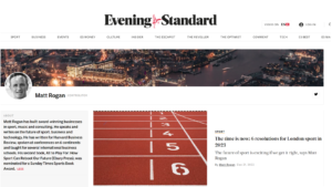 Evening Standard homepage